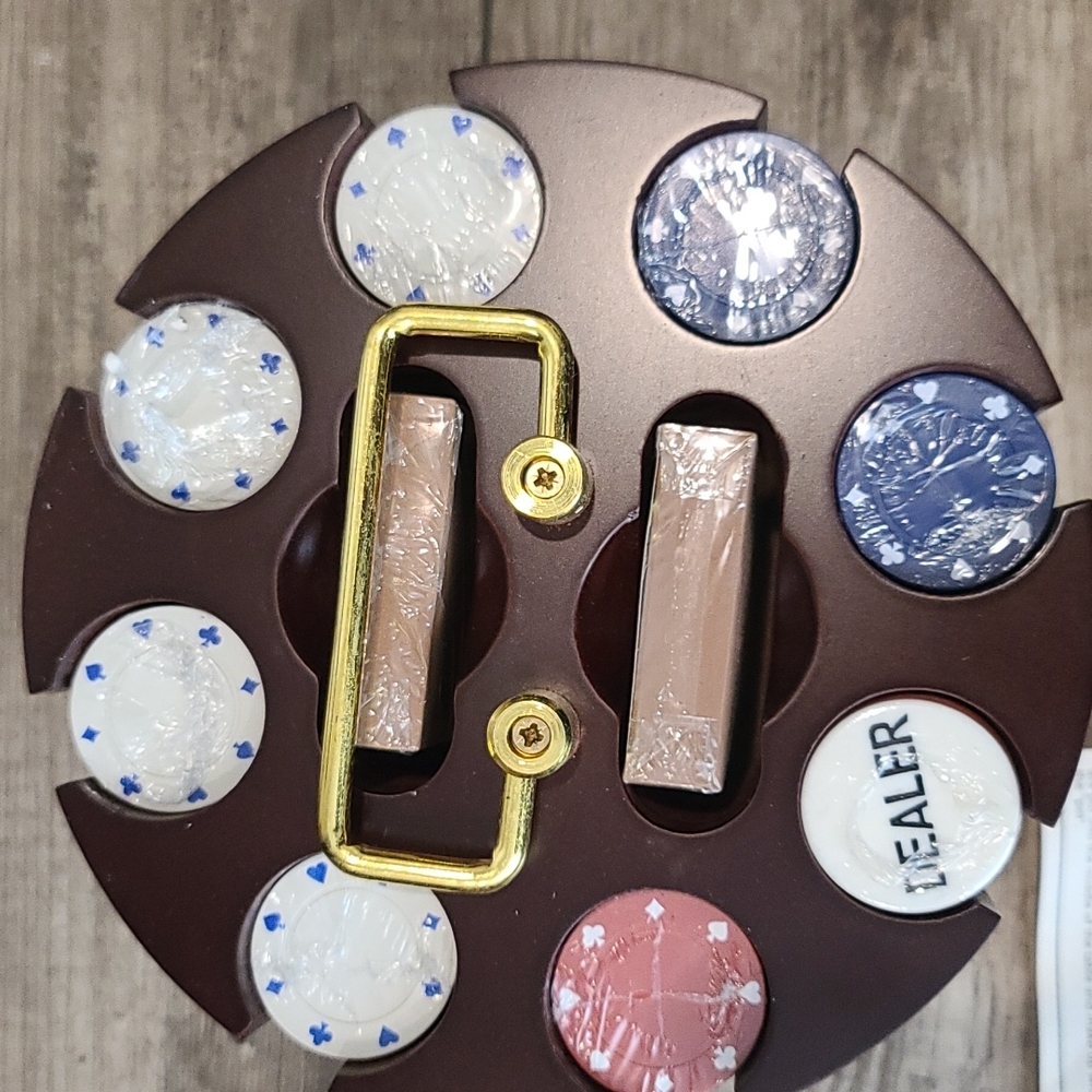 Deluxe Revolving Poker Rack - Picture 2 of 4